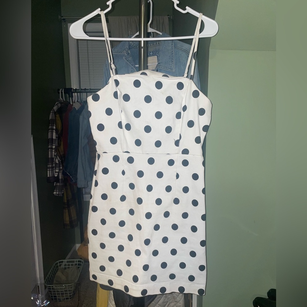 Women’s forever 21 Jean polkadot Dress
